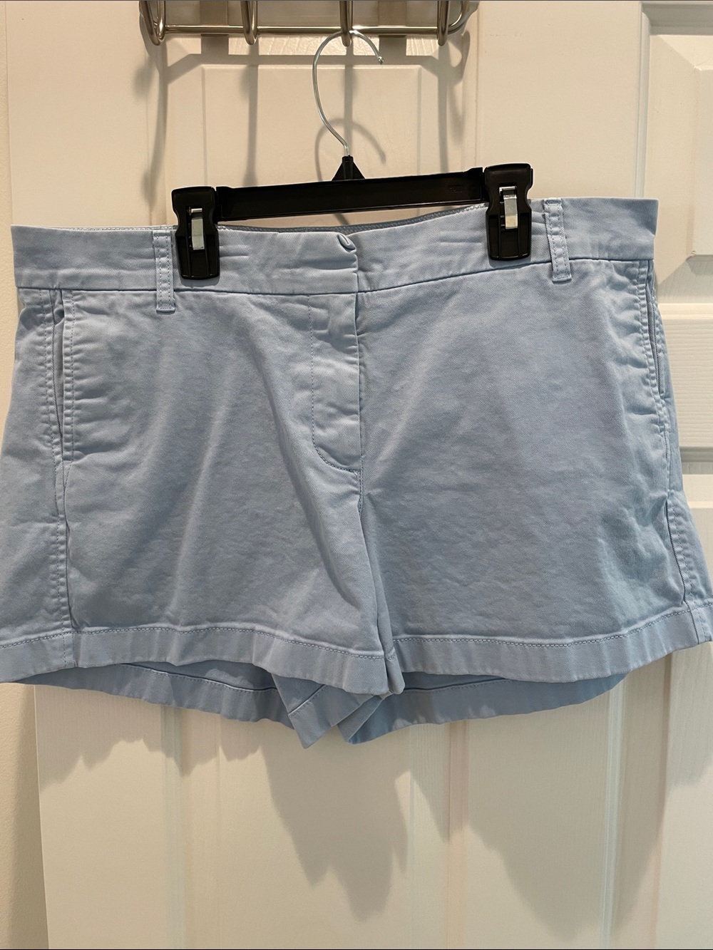 J. Crew Light Baby French Blue Cotton Chino Shorts